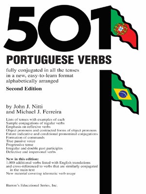 cover image of 501 Portuguese Verbs